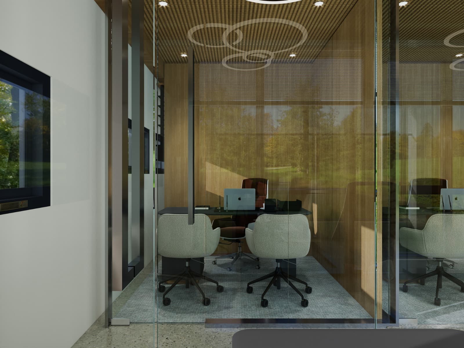 Glass Meeting Room